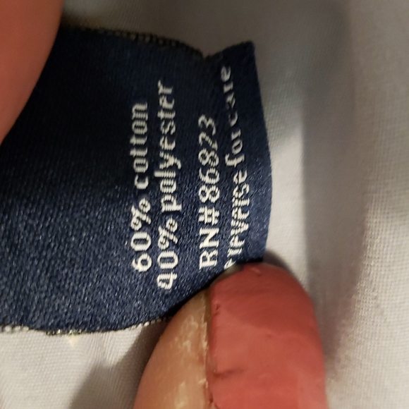 Gray mens button down dress shirt in XXL - Picture 3 of 3